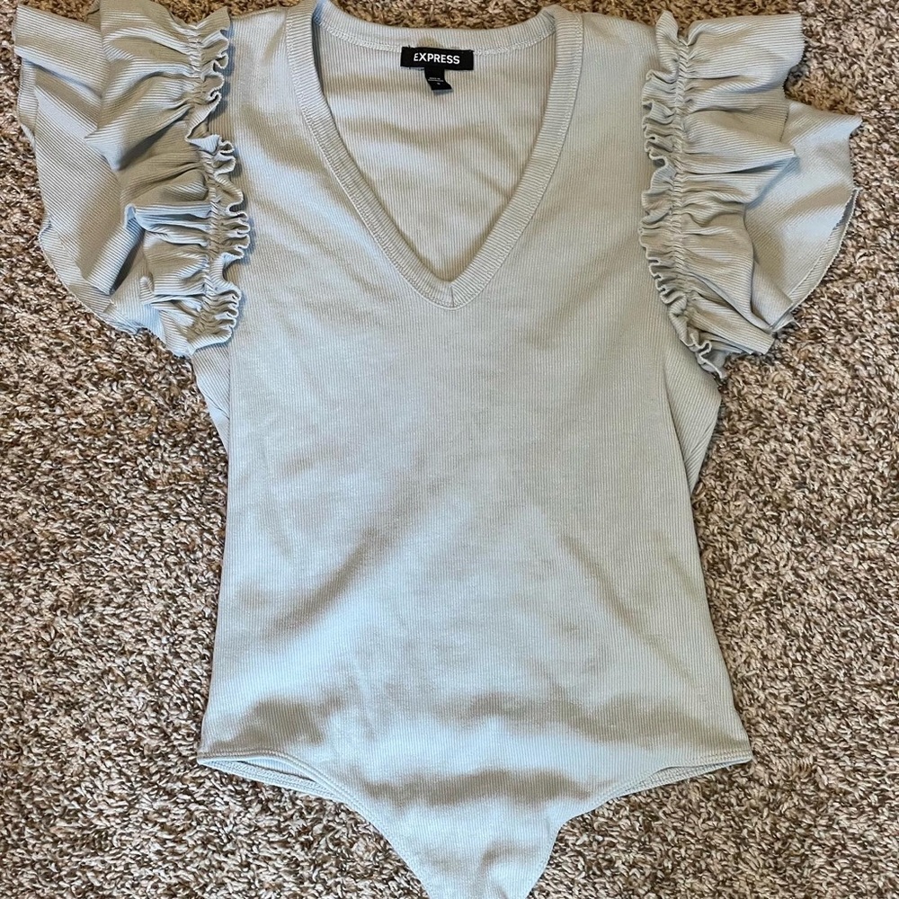 Express Ruffled Onesie - Picture 2 of 3